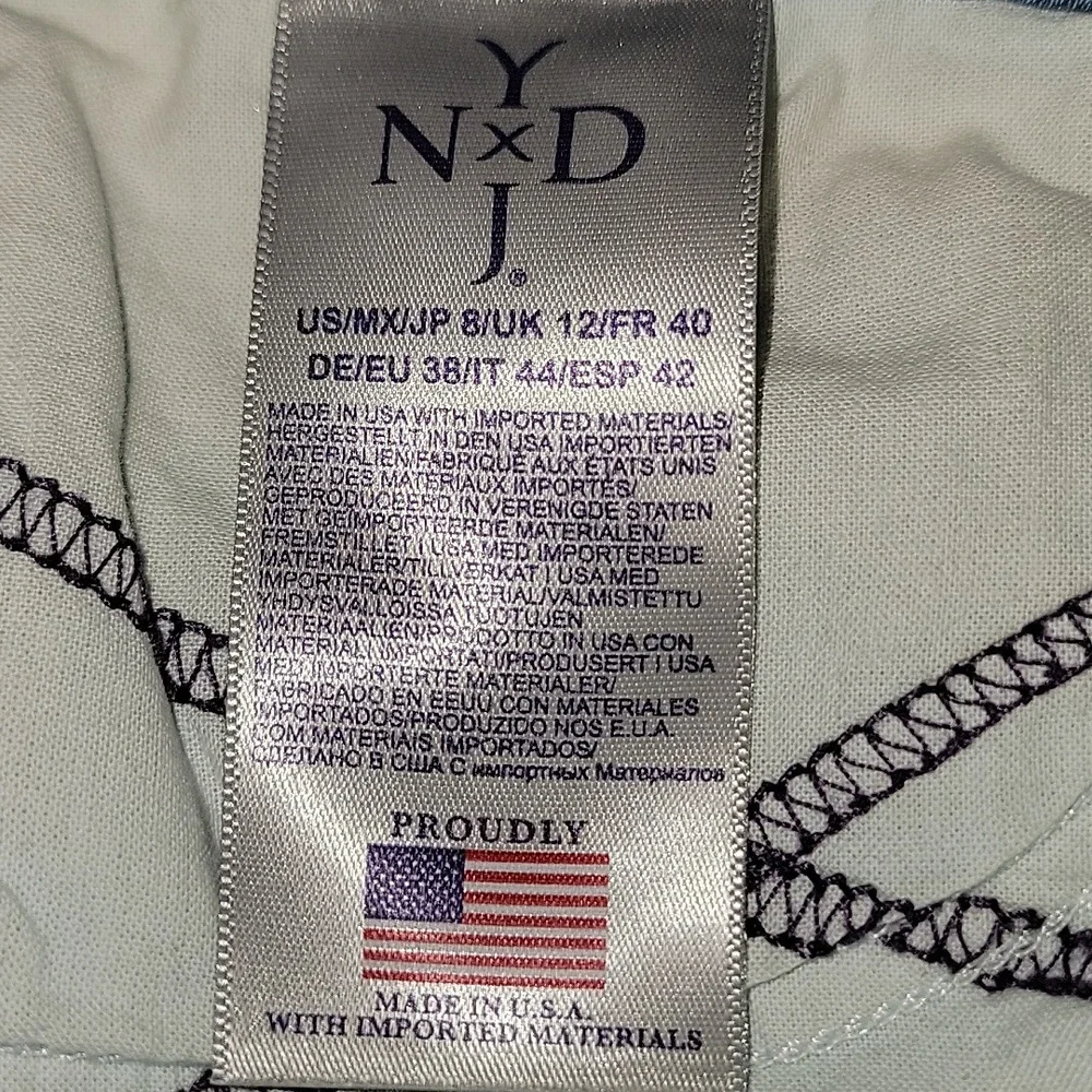 NYDJ Women's Blue Jeans SIZE 8 - Picture 8 of 9